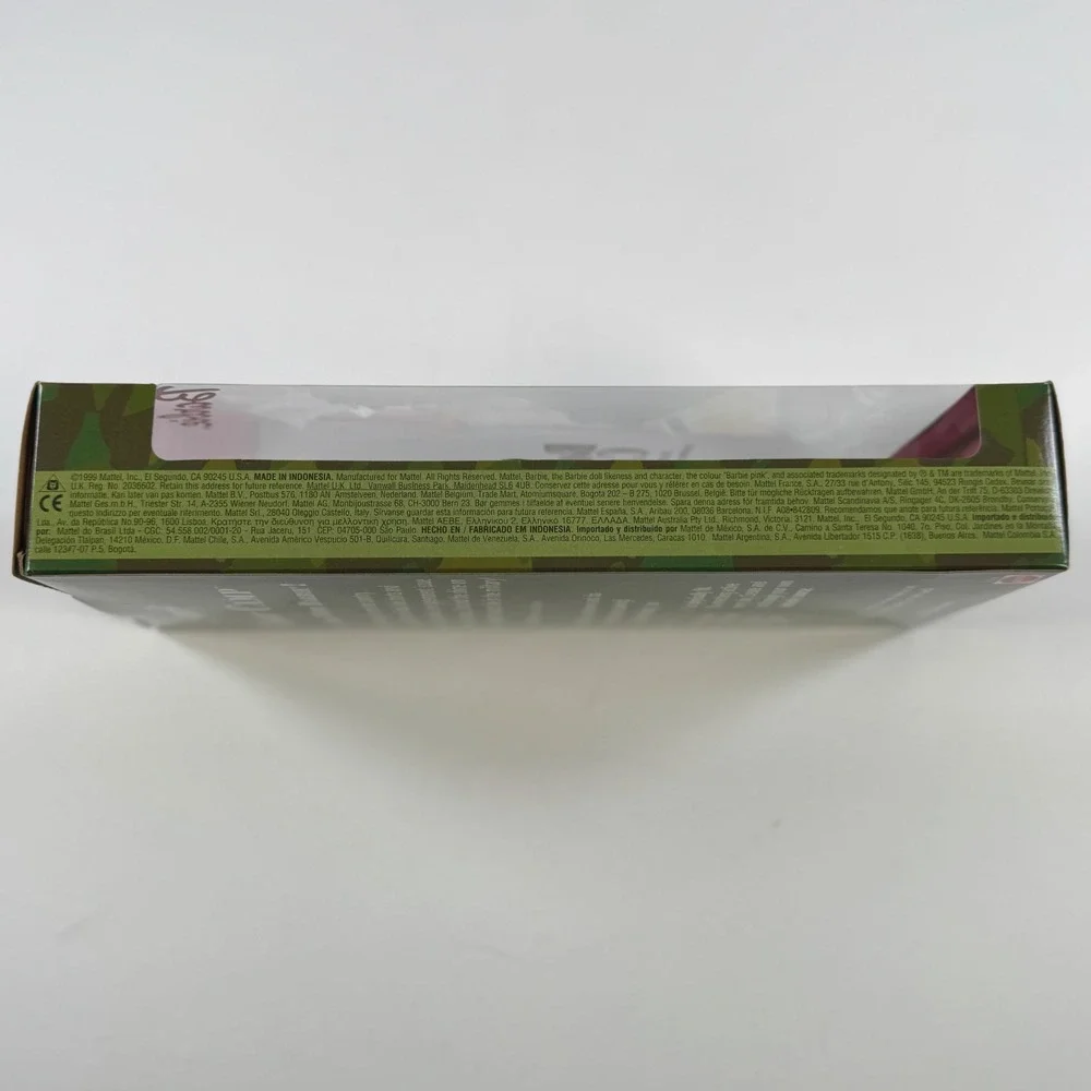 Barbie Boot Camp Doll 1999 Mattel 26586 AAFES Exclusive Military Camo NIB